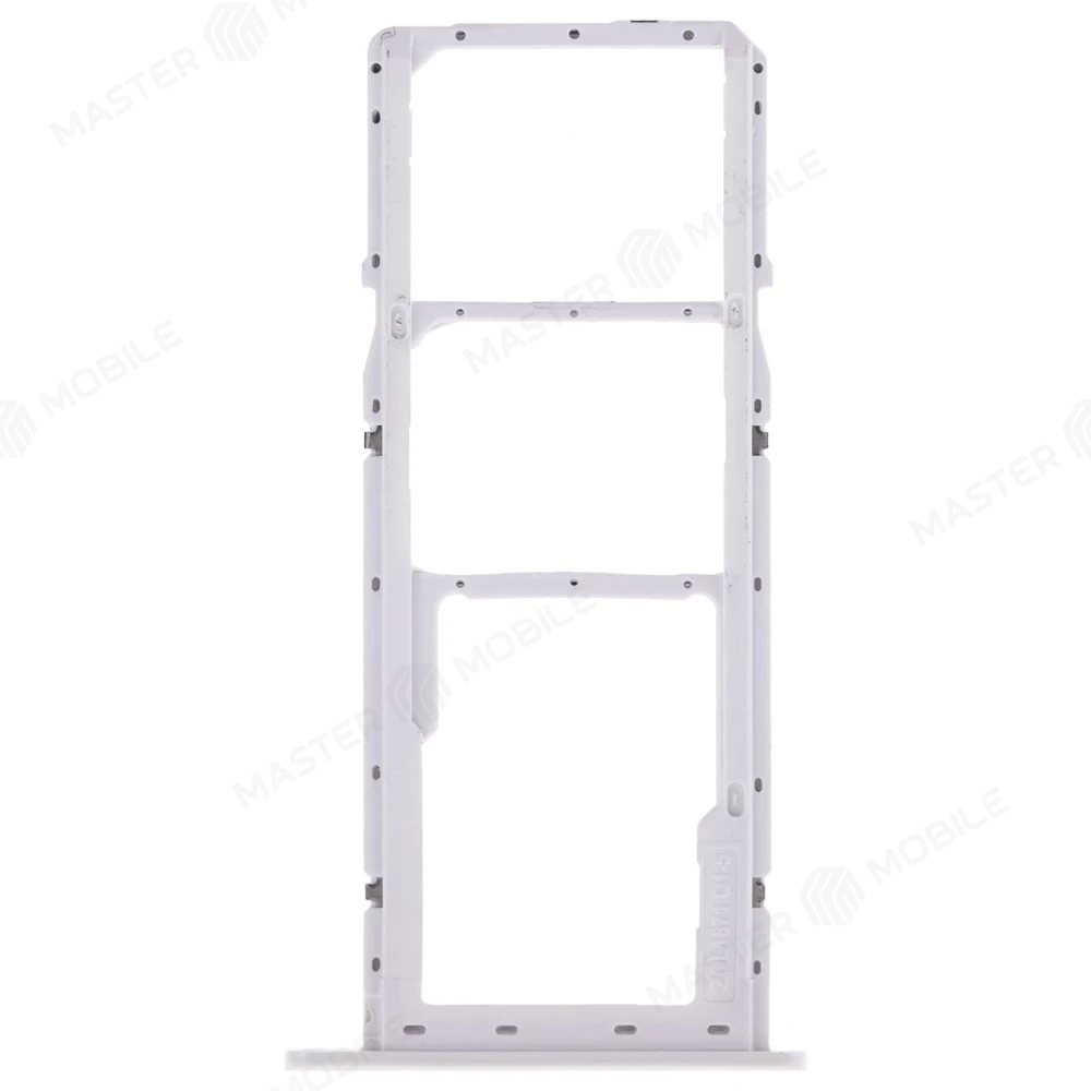 Держатель сим-карты для Samsung A037 Galaxy A03s (белый) фото №2