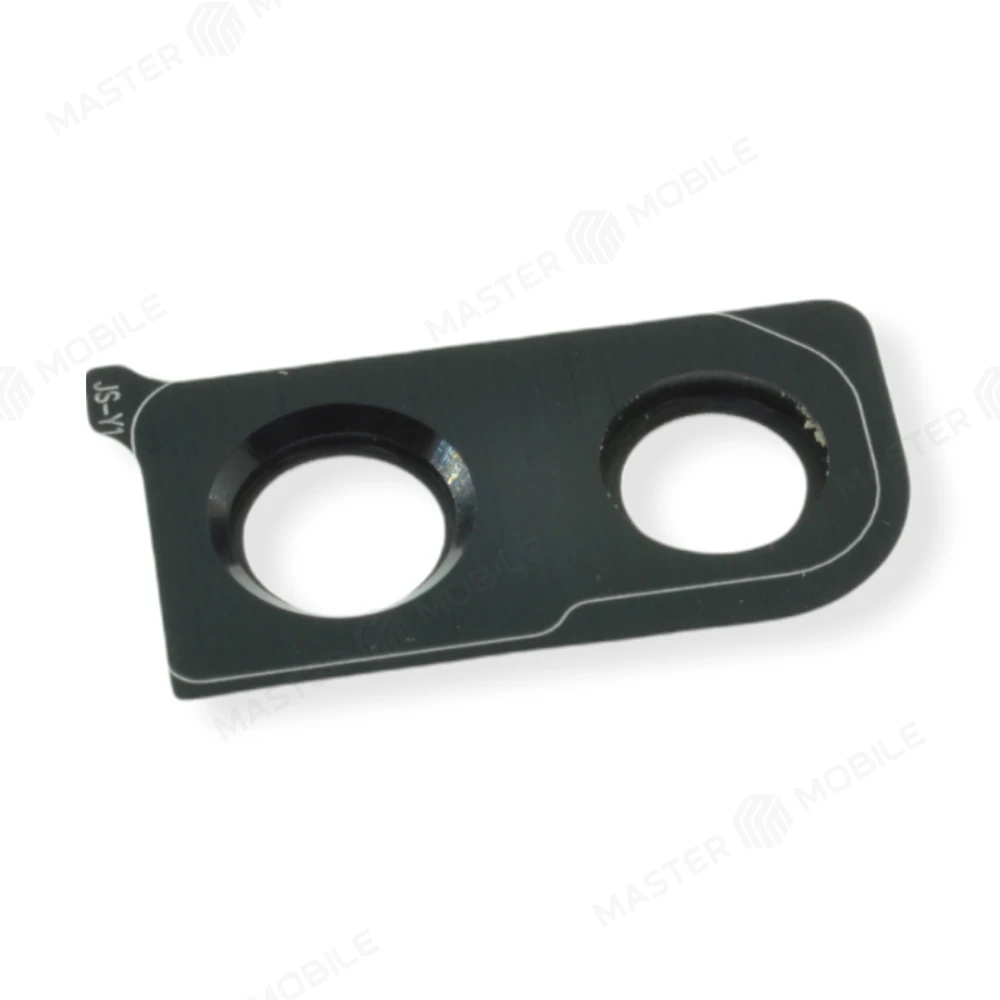 Стекло задней камеры для Huawei Honor 8X/8X Premium (JSN-L21) (черный) (в рамке) фото №2