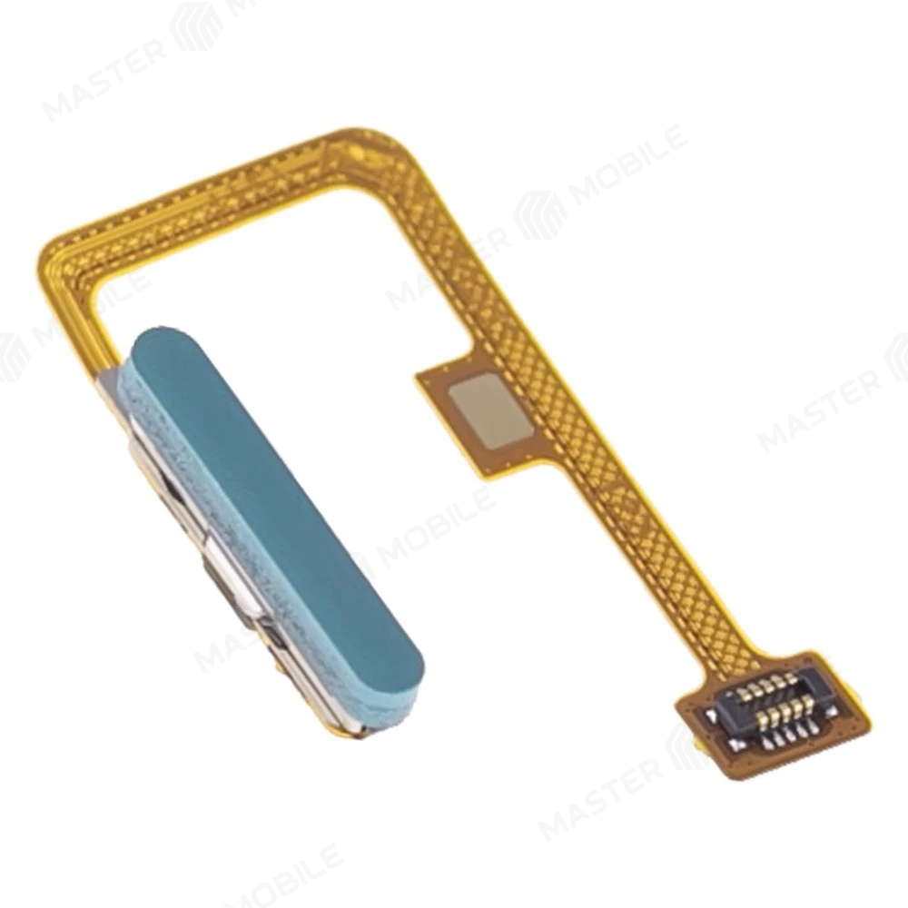 Шлейф для Xiaomi Mi 11 Lite (M2101K9AG) / 11 Lite 5G NE (2109119DG) с комп. + сканер отпечатка пальца (кнопка включения) (зеленый)  фото №3