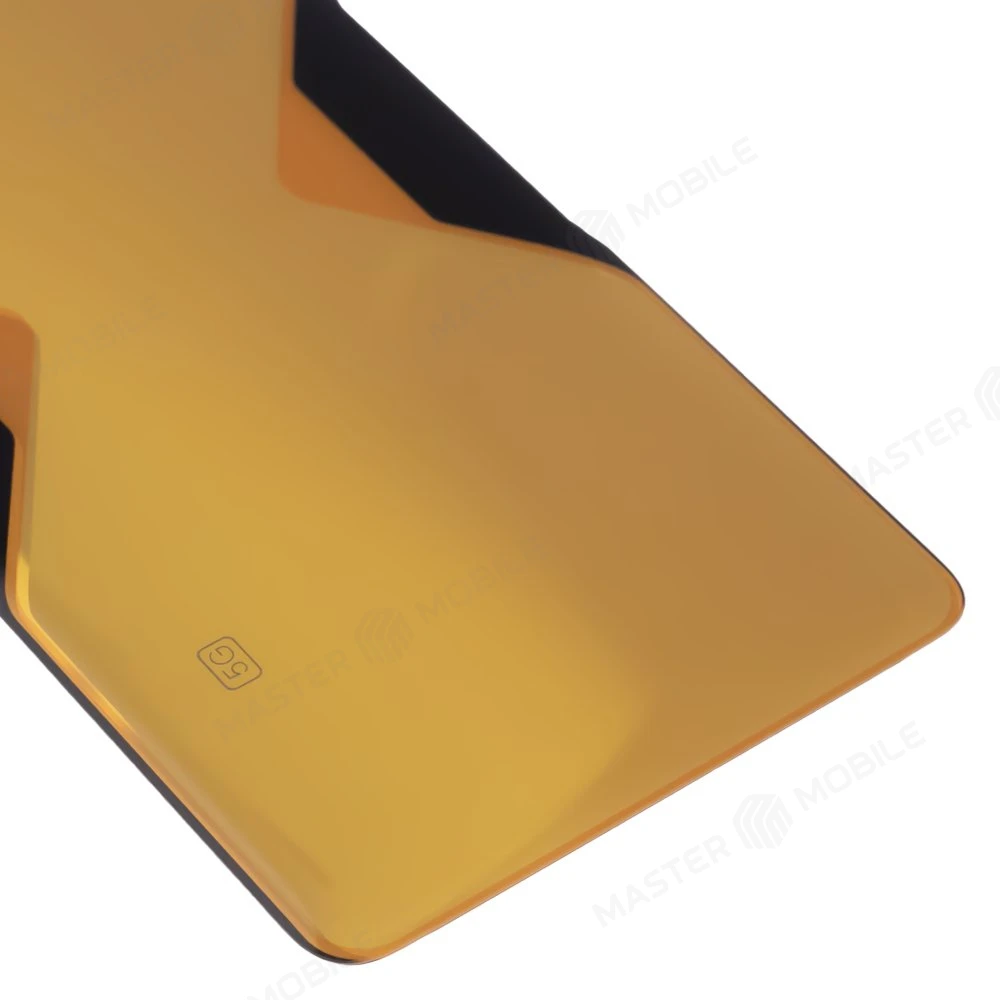 Задняя крышка для Xiaomi Poco F4 GT (21121210G) (желтый) фото №4