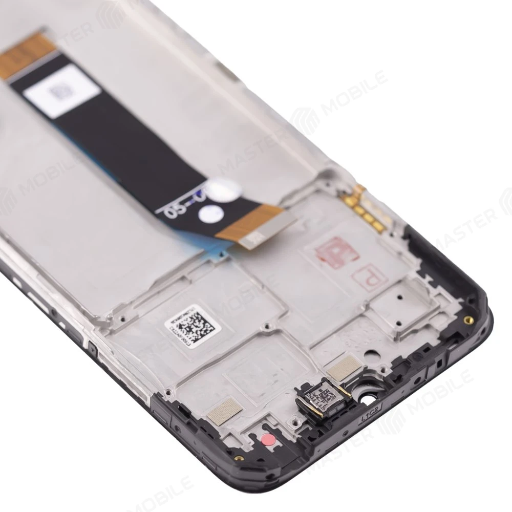 Дисплей для Xiaomi Poco M5 (22071219CG) + тачскрин (черный) (в рамке) (ORIG) фото №3