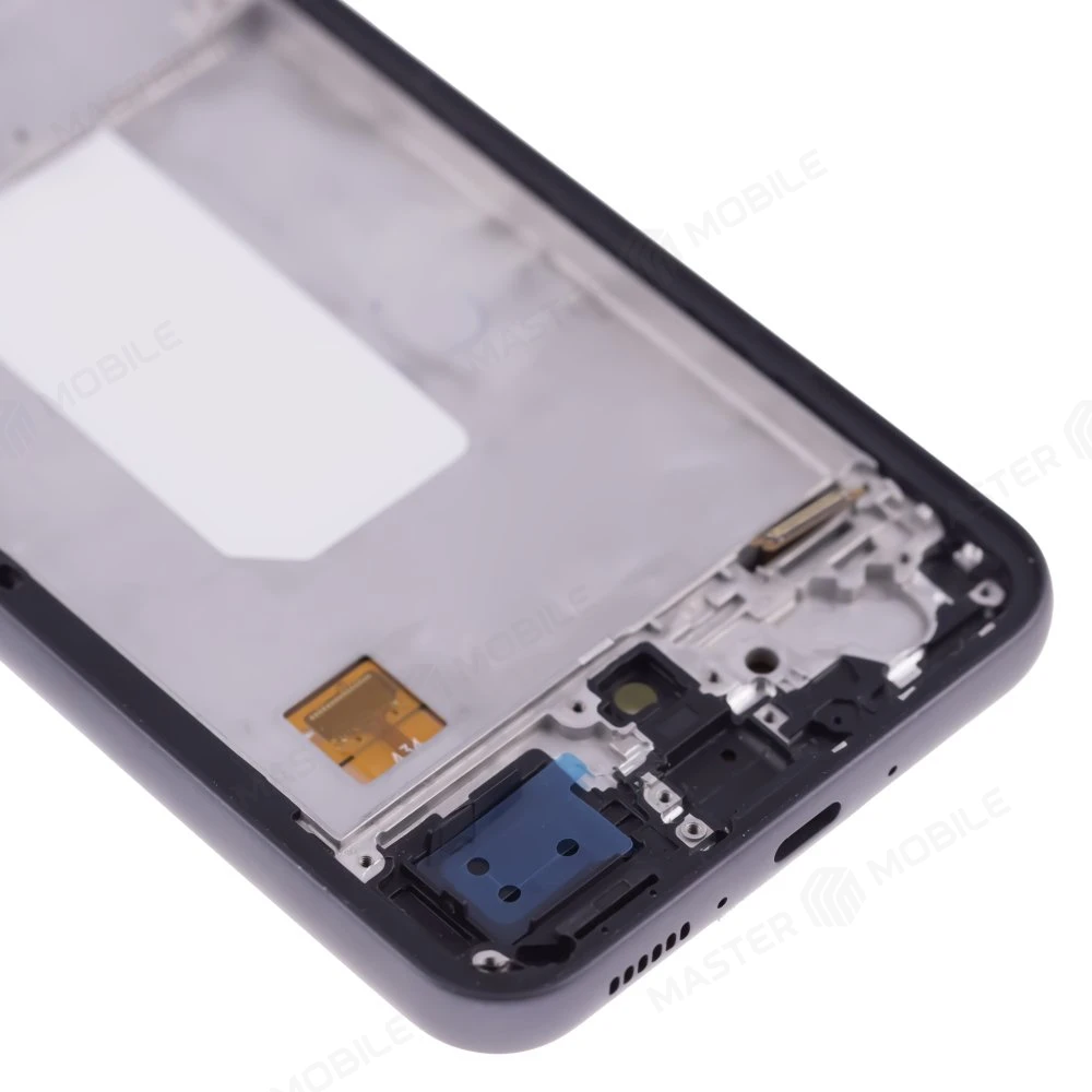 Дисплей для Samsung A346 Galaxy A34 5G + тачскрин (черный) (в рамке) (OLED) (Full Size) фото №4