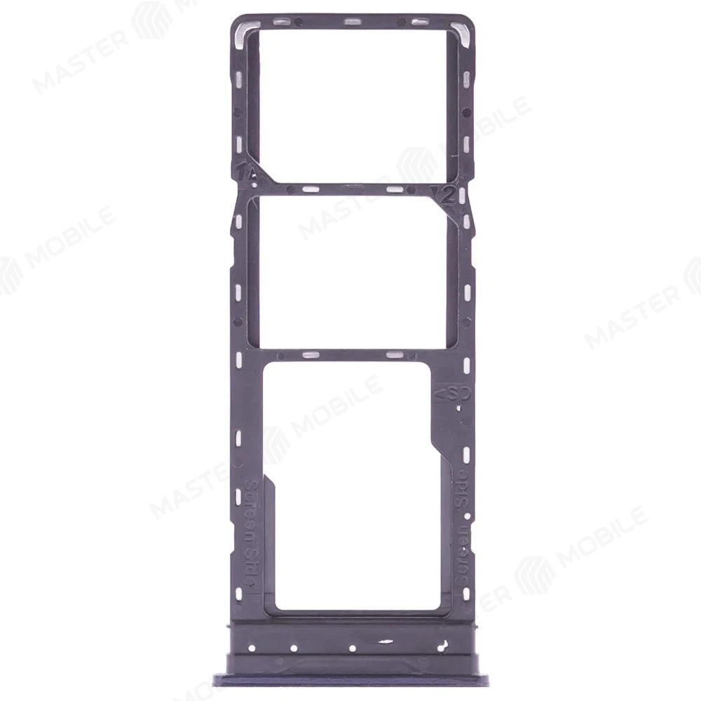 Держатель сим-карты для Infinix Hot 20 (X6826B) (черный) фото №1