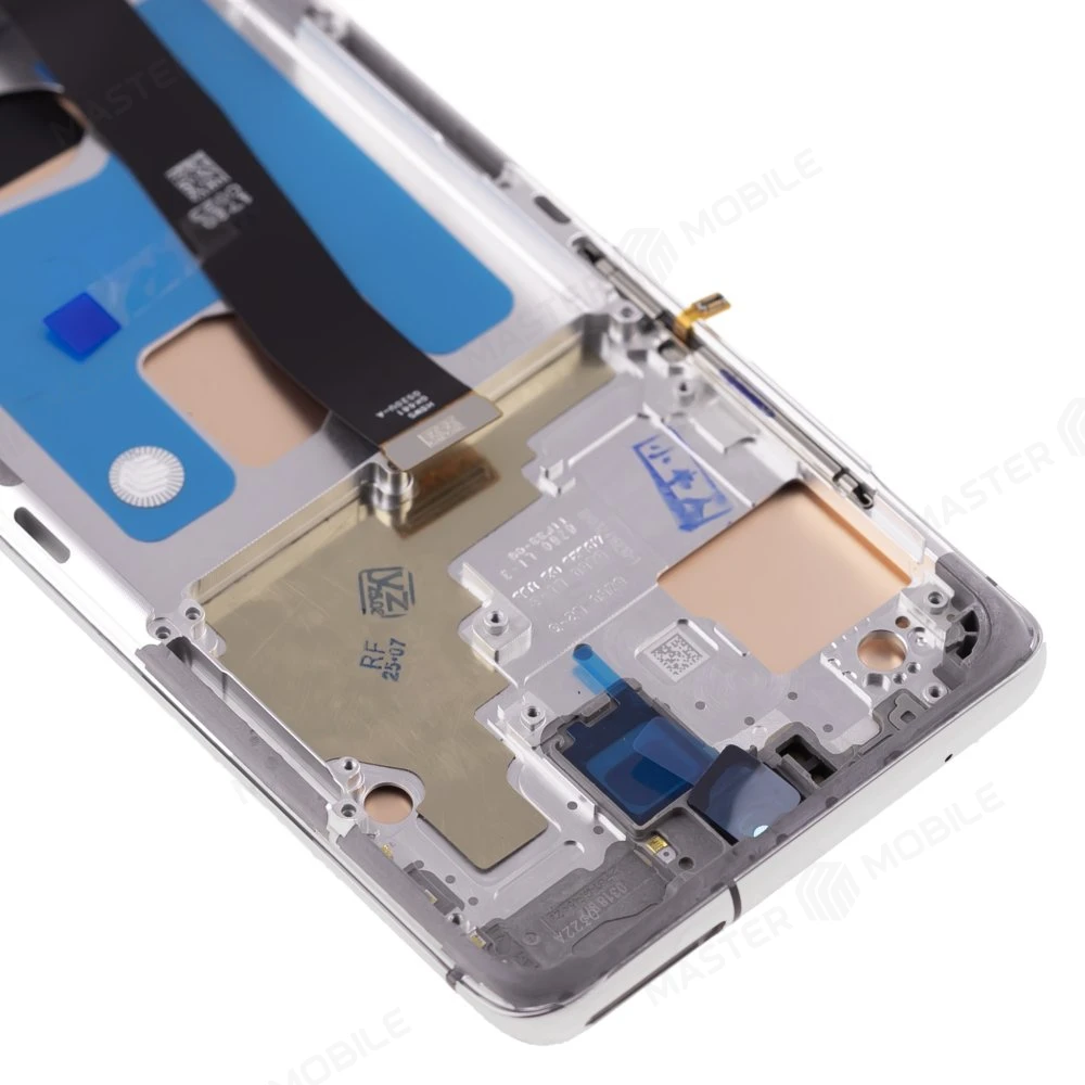 Дисплей для Samsung G988 Galaxy S20 Ultra + тачскрин (серебристый) (в рамке) (OLED) (Full Size) фото №3