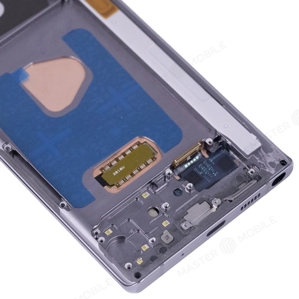 Дисплей для Samsung N980 Galaxy Note 20 / N981 Galaxy Note 20 5G + тачскрин (серый) (в рамке) (OLED) (Full Size) фото №4