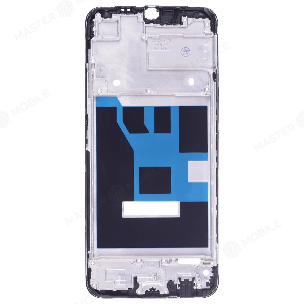 Рамка дисплея для Realme C11 2021 (RMX3231) / C21 (RMX3201) / Narzo 50i (RMX3235) (черный) фото №2