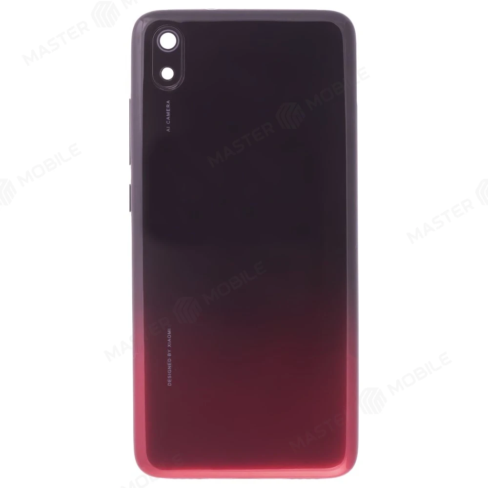 Задняя крышка для Xiaomi Redmi 7A (M1903C3EG) (красный) (в сборе со стеклом камеры) фото №1