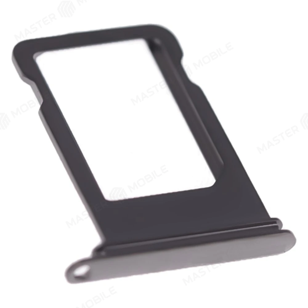 Держатель сим-карты для Apple iPhone X (черный) фото №3