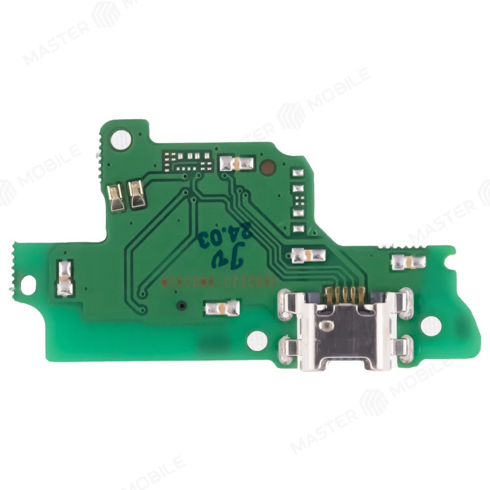 Нижняя плата для Huawei Honor 8S (KSA-LX9) / Y5 2019 (AMN-LX9) / 8S Prime (KSE-LX9) с комп. + разъем зарядки + микрофон  фото №2