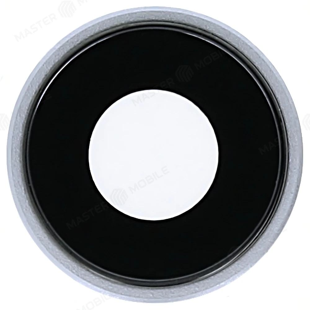 Стекло задней камеры для Apple iPhone Xr (в рамке) (белый)  