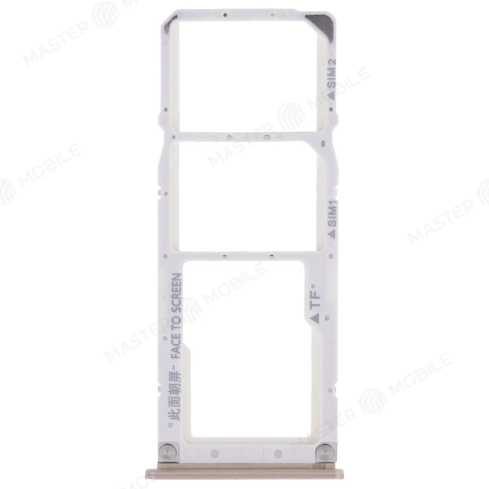 Держатель сим-карты для Xiaomi Mi A2 Lite (M1805D1SG) / Redmi 6 Pro (золотистый)  фото №1