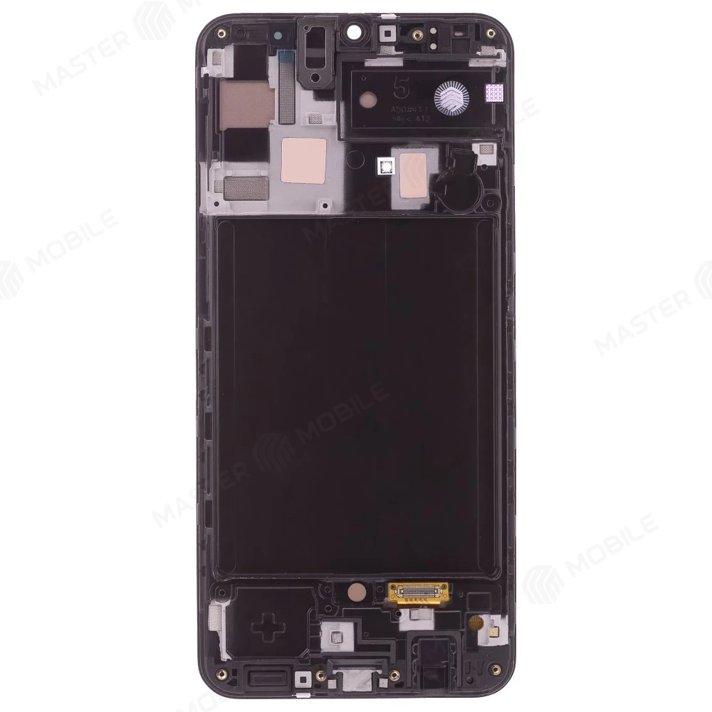 Дисплей для Samsung A505 Galaxy A50 + тачскрин (черный) (в рамке) (ORIG100) (SP) фото №2