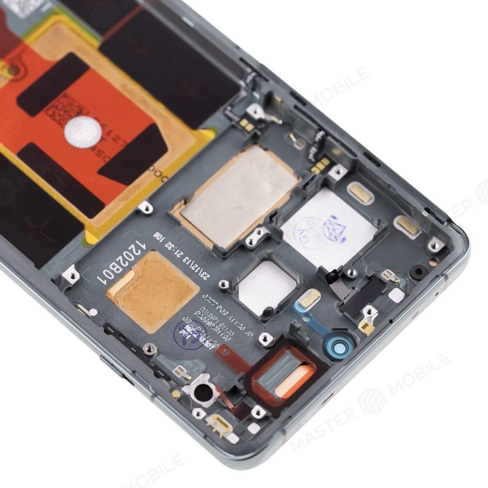 Дисплей для OnePlus 12 (PJD110) + тачскрин (зеленый) (в рамке) (ORIG100) (SP) фото №3