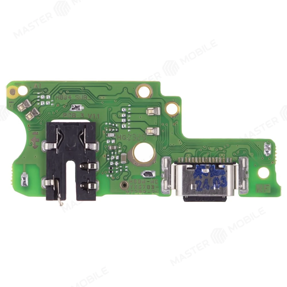 Нижняя плата для Infinix Note 30 Pro (X678B) с комп. + разъем зарядки + микрофон  фото №2