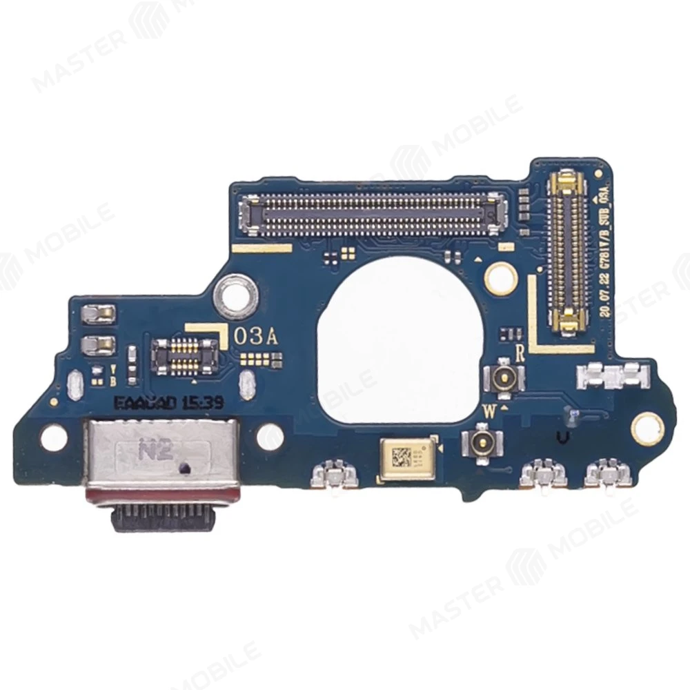 Нижняя плата для Samsung G781 Galaxy S20 FE 5G с комп. + разъем зарядки + микрофон (ORIG100) фото №1