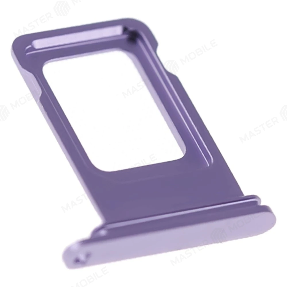 Держатель сим-карты для Apple iPhone 11 (фиолетовый) фото №3