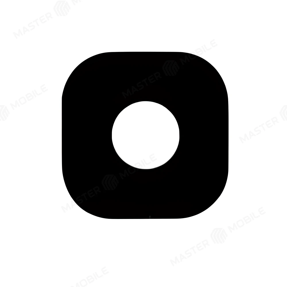 Стекло задней камеры для Samsung A310 Galaxy A3 (2016) / A510 Galaxy A5 (2016) / A710 Galaxy A7 (2016) (без рамки) (черный) 