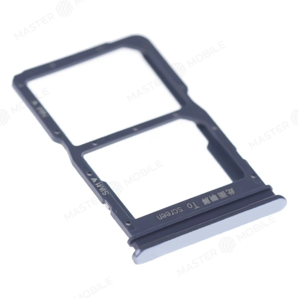 Держатель сим-карты для Huawei Honor 30i (LRA-LX1) / Y8p (AQM-LX1) (голубой) фото №3