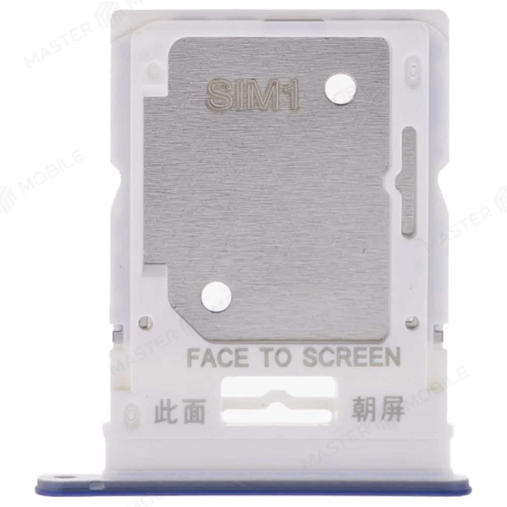 Держатель сим-карты для Xiaomi Redmi Note 12 Pro 4G (2209116AG) (синий) фото №1