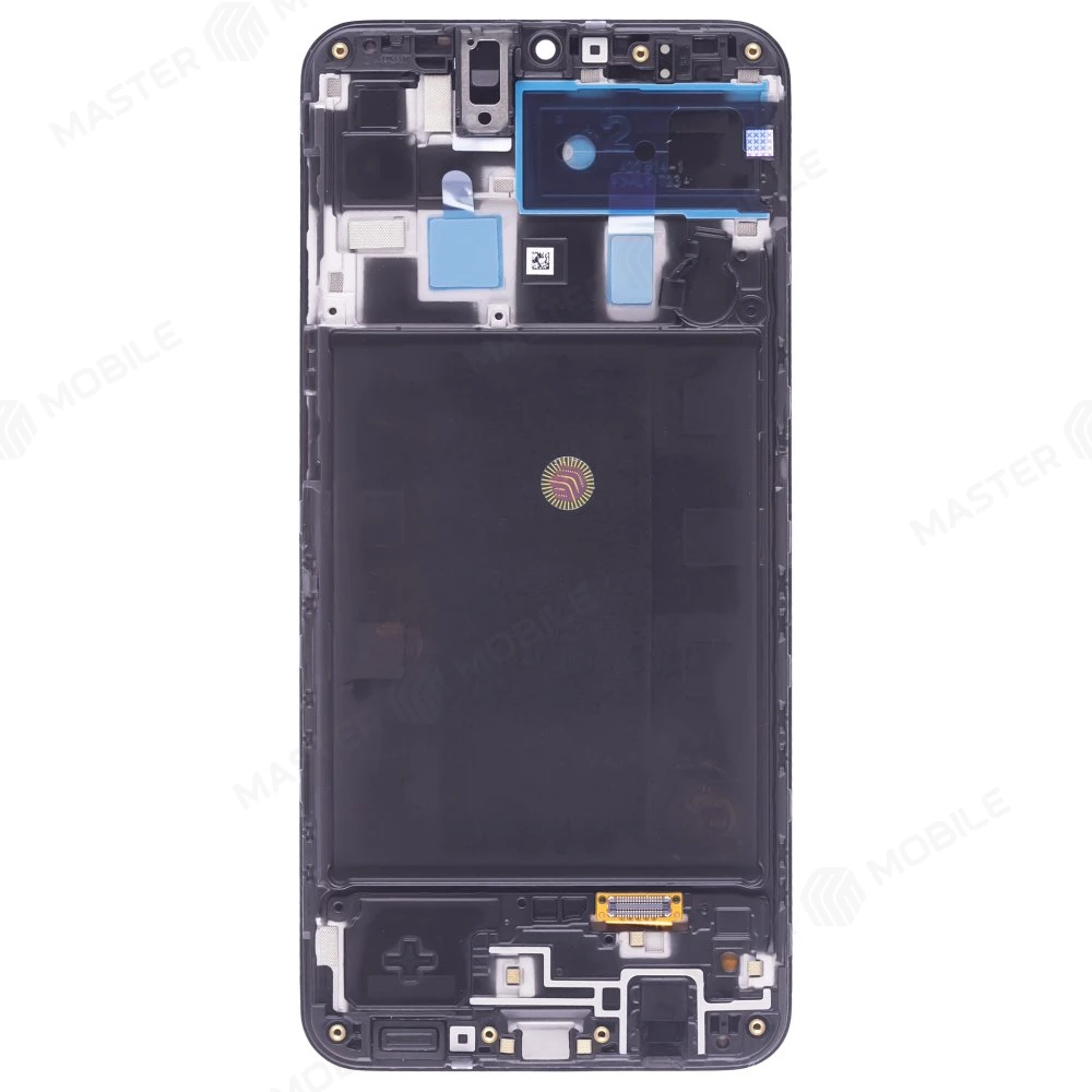 Дисплей для Samsung A205 Galaxy A20 + тачскрин (черный) (в рамке) (ORIG100) (SP) фото №2