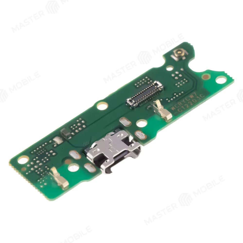 Нижняя плата для Huawei Honor 7A (DUA-L22) / Honor 7S / Y5 Prime 2018 (DRA-LX2) и др. с комп. + разъем зарядки + микрофон  фото №3