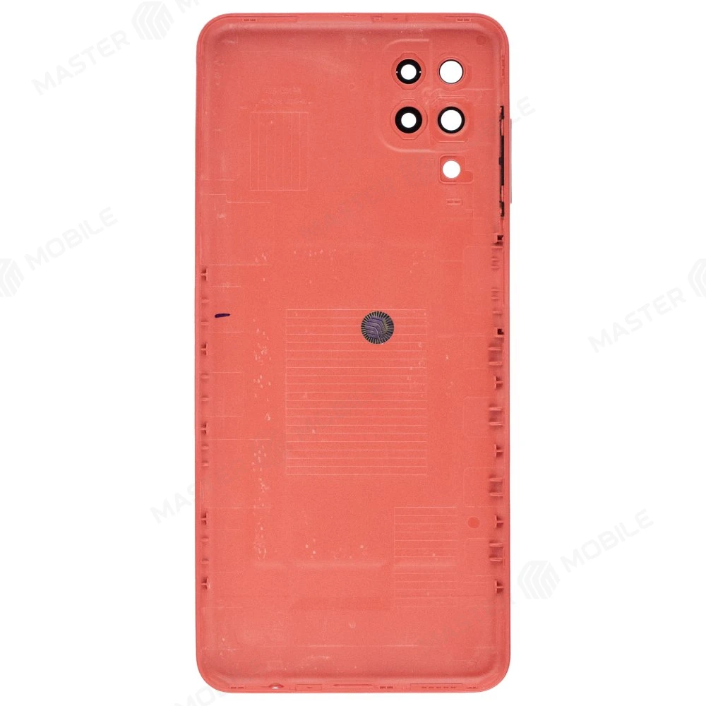 Задняя крышка для Samsung A125 Galaxy A12 / A127 Galaxy A12 Nacho (красный) (в сборе со стеклом камеры) фото №2