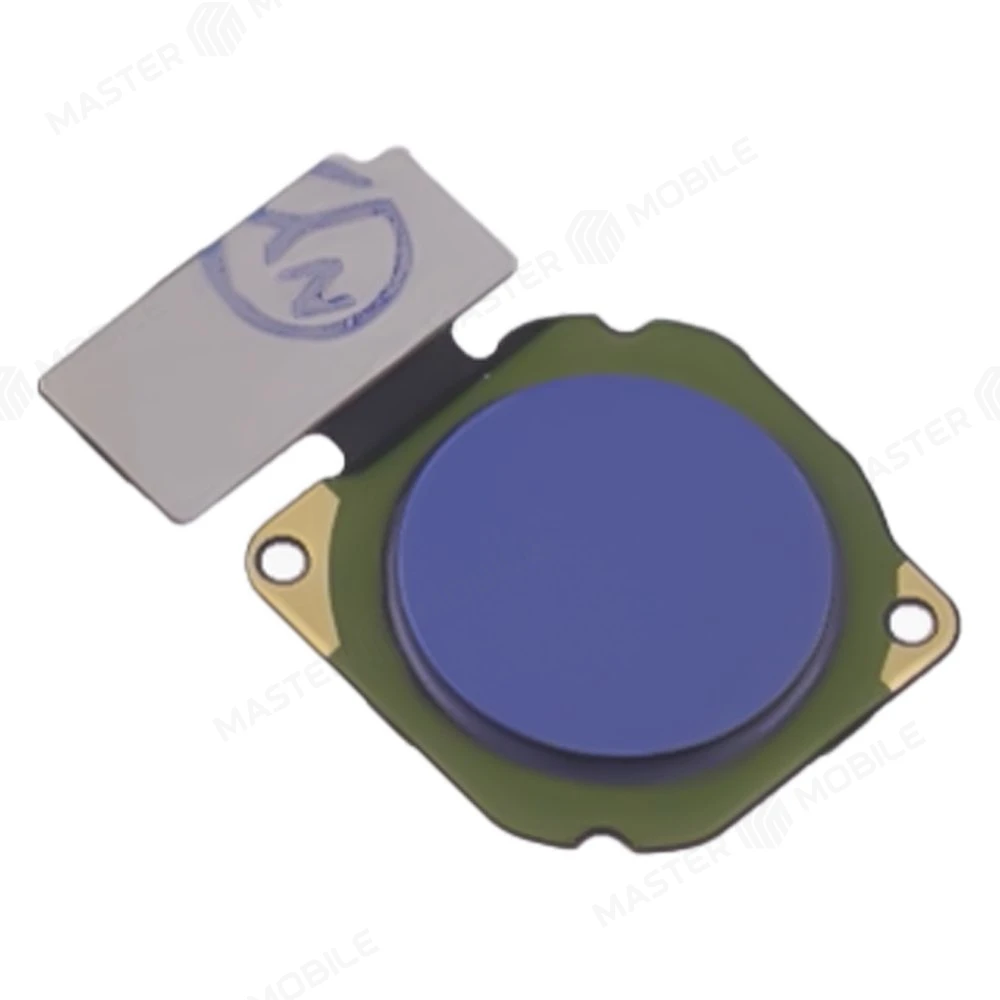 Шлейф для Huawei Nova 2i (RNE-L21) / Mate 10 Lite (RNE-L01) с комп. + сканер отпечатка пальца (синий)  фото №3