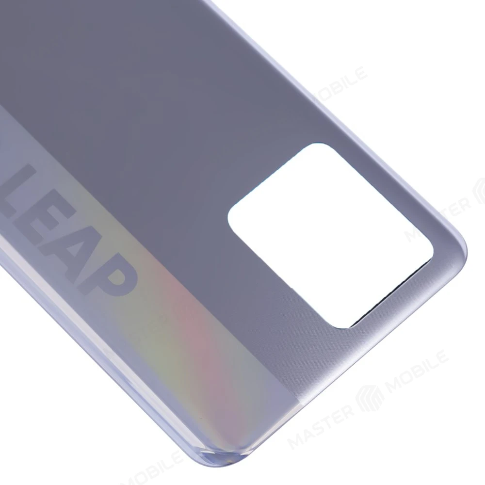 Задняя крышка для Realme 8 4G (RMX3085) (серебристый) фото №3