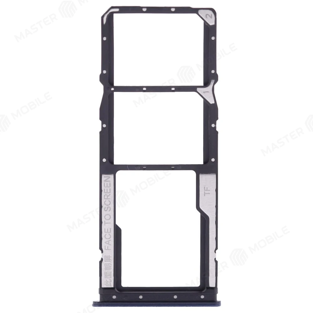 Держатель сим-карты для Xiaomi Redmi 12C (22120RN86G) (синий) фото №1