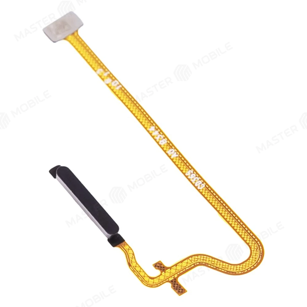 Шлейф для Realme Note 50 (RMX3834) с комп. + сканер отпечатка пальца (черный)  фото №3