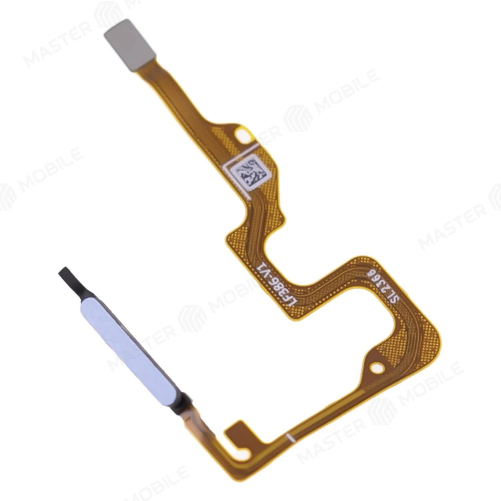 Шлейф для Huawei Honor X6 (VNE-LX1) / Honor X7 (CMA-LX1) / Honor X7a (RKY-LX1) с комп. + сканер отпечатка пальца (голубой) фото №3