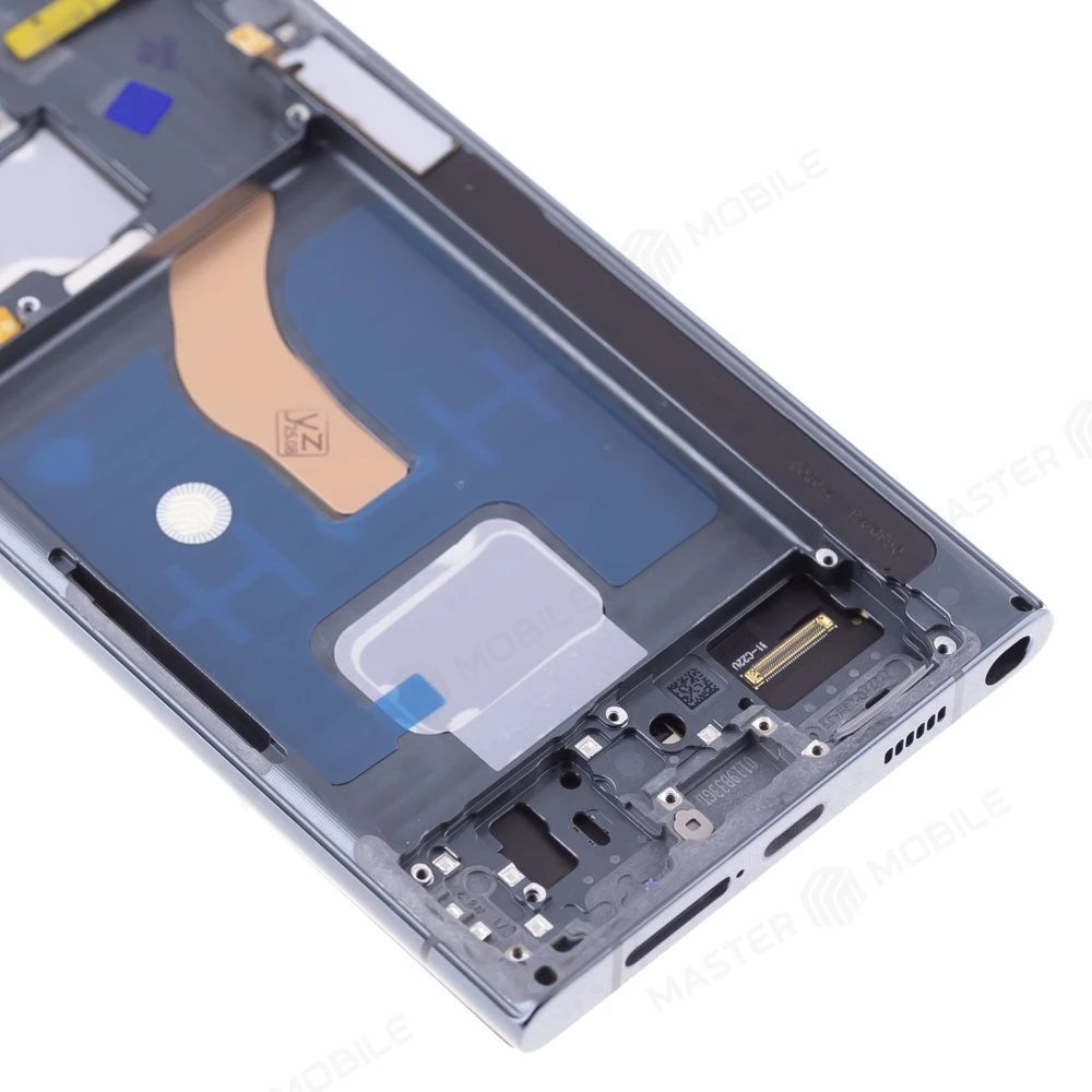 Дисплей для Samsung S908 Galaxy S22 Ultra + тачскрин (зеленый) (в рамке) (OLED) (Full Size) фото №4