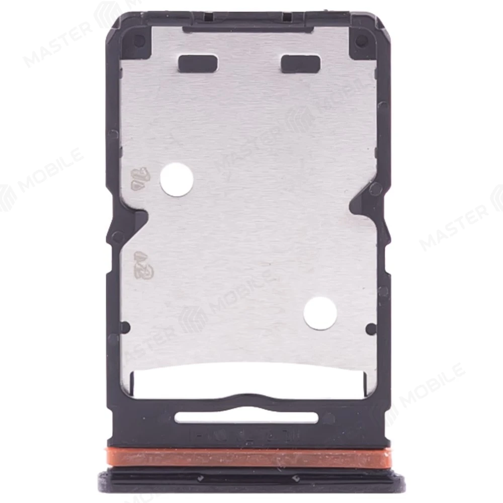 Держатель сим-карты для Tecno Camon 20 (CK6n) (черный) фото №1