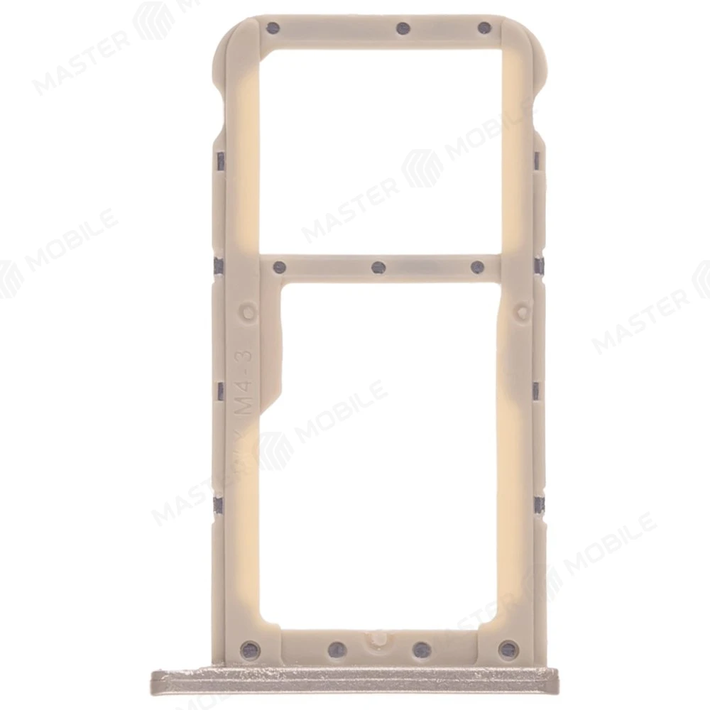 Держатель сим-карты для Huawei P20 Lite (ANE-LX1) / Nova 3E (ANE-AL00) (золотистый) фото №2