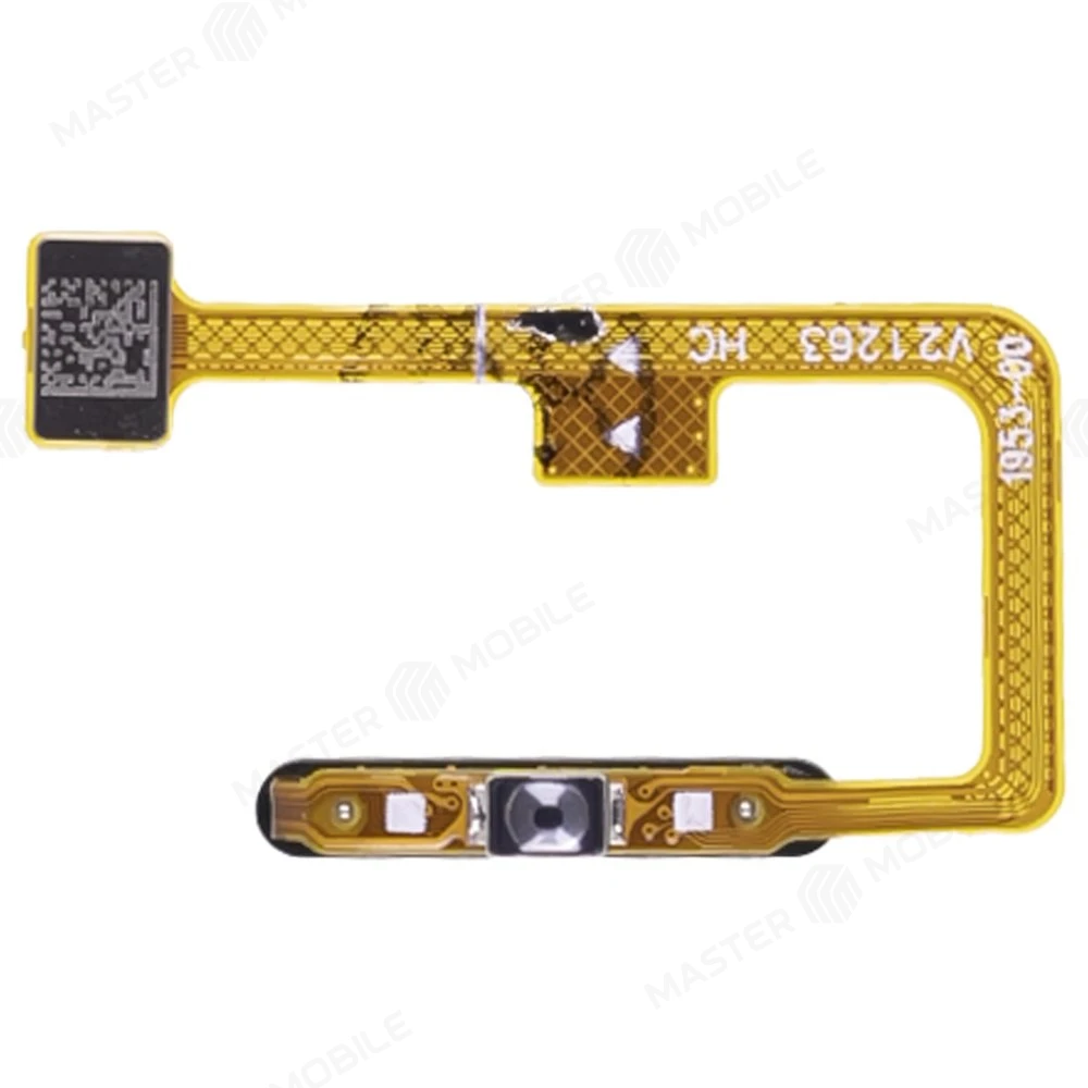 Шлейф для Xiaomi Mi 11 Lite (M2101K9AG) / 11 Lite 5G NE (2109119DG) с комп. + сканер отпечатка пальца (кнопка включения) (зеленый)  фото №2