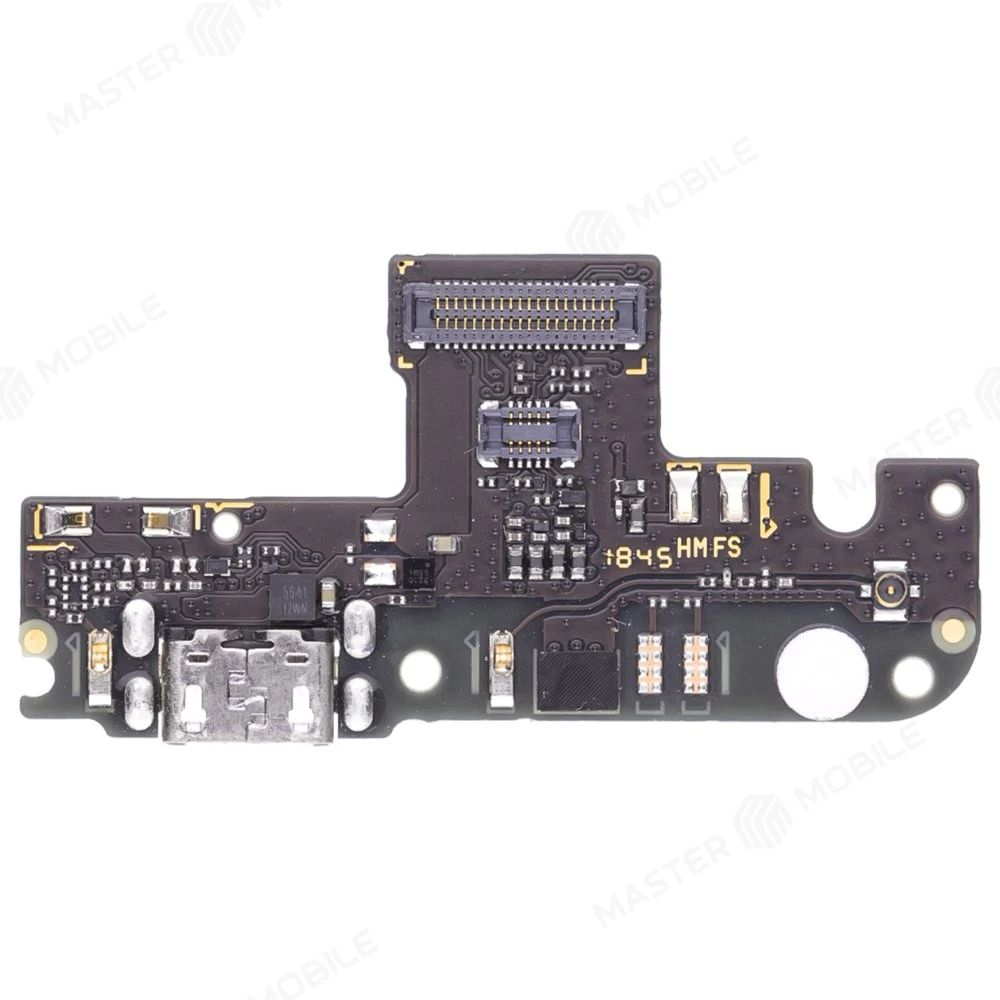 Нижняя плата для Xiaomi Redmi Note 5A / Redmi Note 5A Prime с комп. + разъем зарядки + микрофон (ORIG100)  фото №1