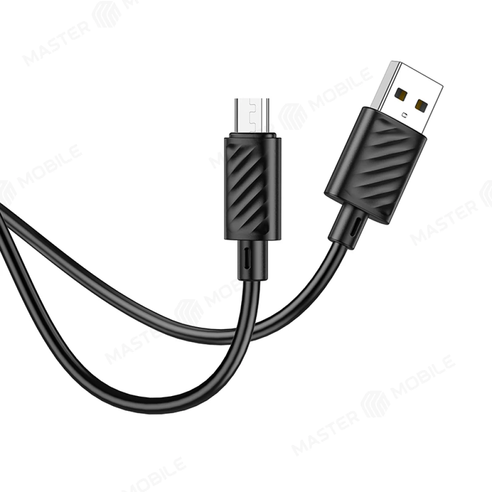 Дата-кабель Hoco X88 USB - TypeC 1 м 3A (черный) фото №2