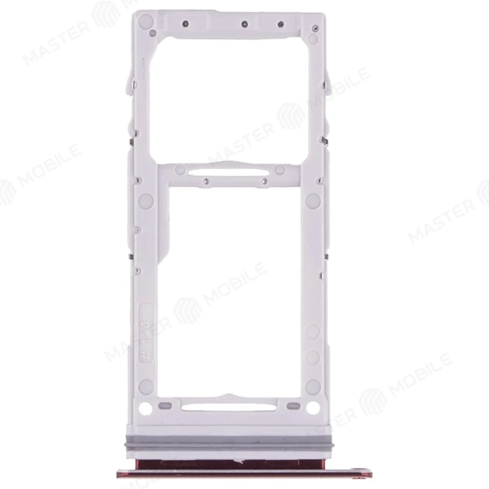 Держатель сим-карты для Samsung N770 Galaxy Note 10 Lite (красный) фото №2