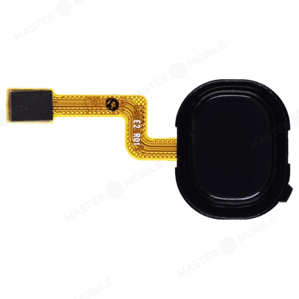 Шлейф для Samsung A217 Galaxy A21s с комп. + сканер отпечатка пальца (черный) фото №1