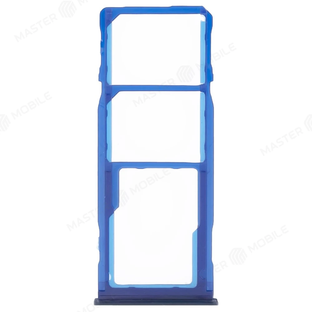 Держатель сим-карты для Samsung M315 Galaxy M31 (синий) фото №2