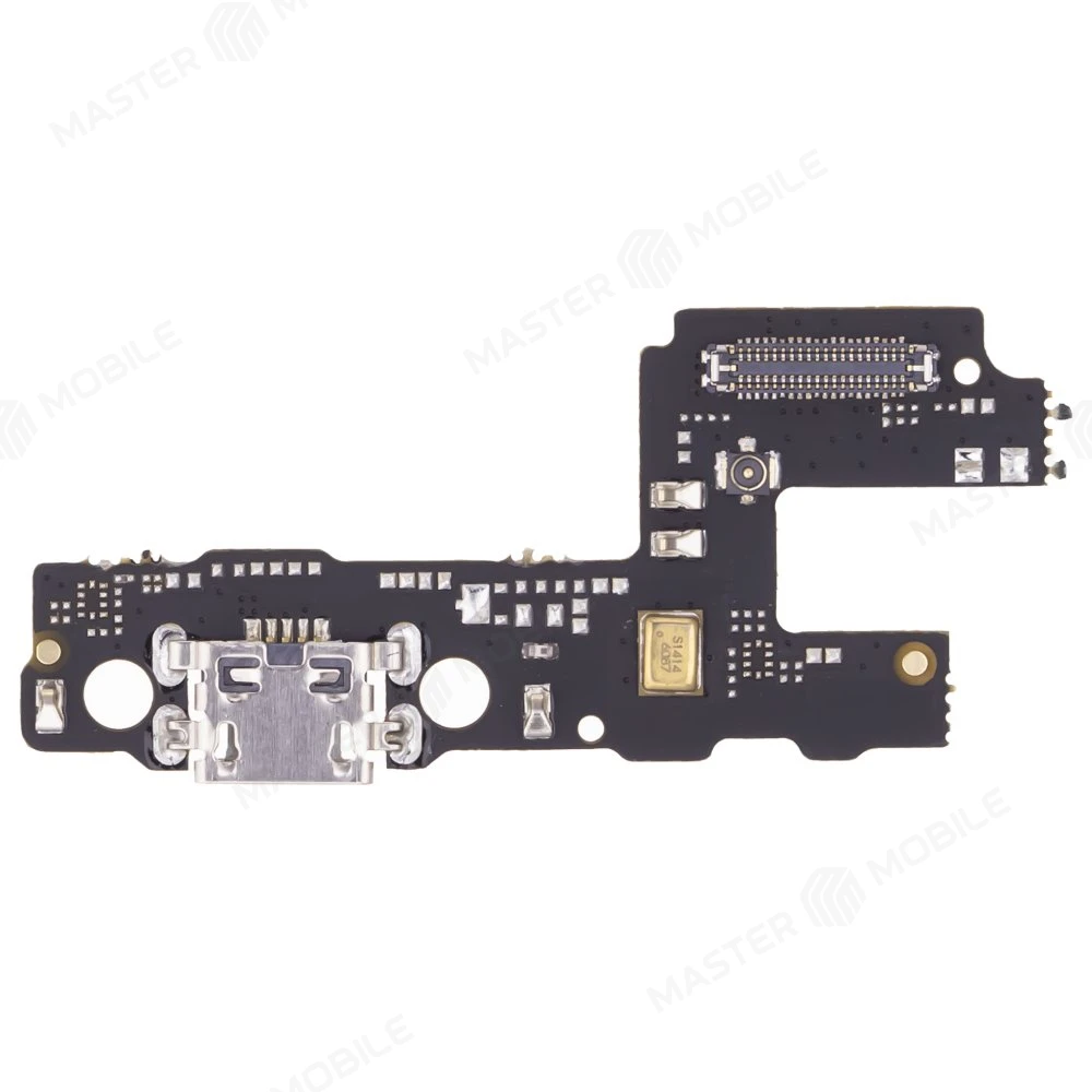 Нижняя плата для Xiaomi Mi Play (M1901F9E) с комп. + разъем зарядки + микрофон  фото №1