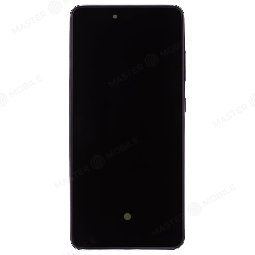 Дисплей для Samsung A525 Galaxy A52 / A526 Galaxy A52 5G / A528 Galaxy A52s + тачскрин (черный) (в рамке) (ORIG100) (SP) фото №1