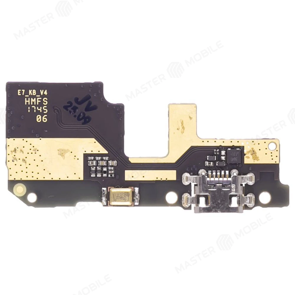 Нижняя плата для Xiaomi Redmi 5 Plus (MEG7) с комп. + разъем зарядки + микрофон (ORIG100)  фото №2