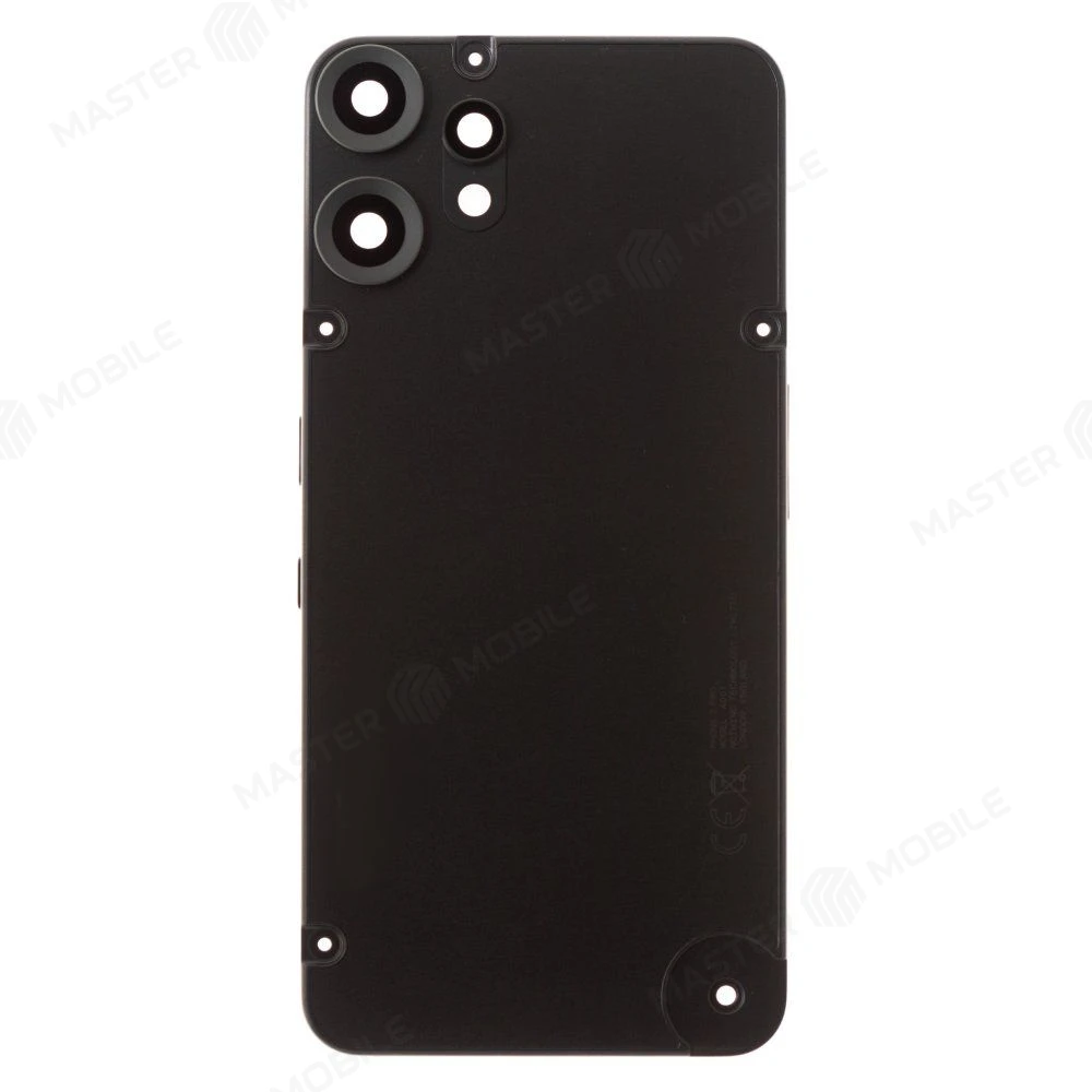 Задняя крышка для Nothing CMF Phone 2 Pro (A001) (черный) (в сборе со стеклом камеры) (ORIG100) фото №1