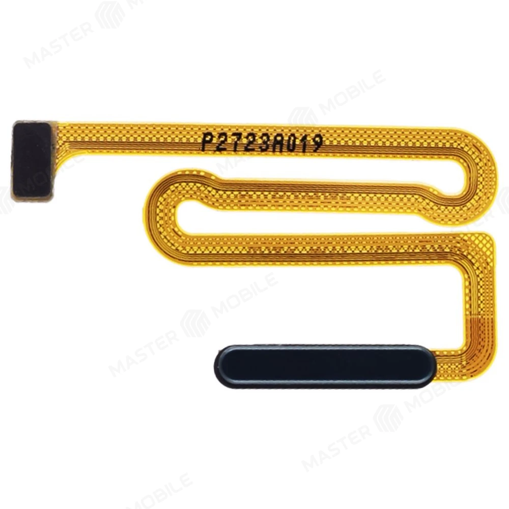 Шлейф для Samsung A047 Galaxy 04s с комп. + сканер отпечатка пальца (кнопка включения) (зеленый)  фото №1