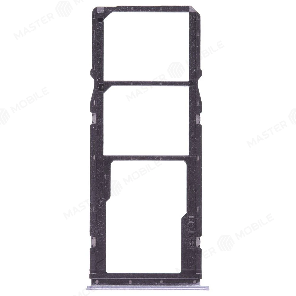 Держатель сим-карты для Xiaomi Poco M5s (2207117BPG) (серебристый) фото №2