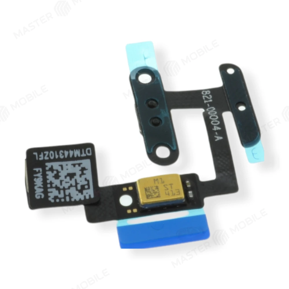 Шлейф для Apple iPad Air 2 (A1566/A1567) с комп. (на кнопку включения) + микрофон (ORIG100) фото №2