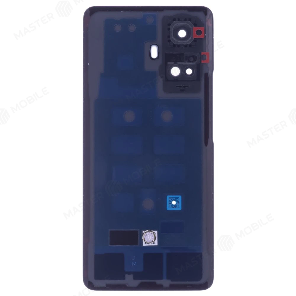 Задняя крышка для Realme 10 Pro+ 5G (RMX3686/RMX3687) (черный) (в сборе со стеклом камеры) фото №2