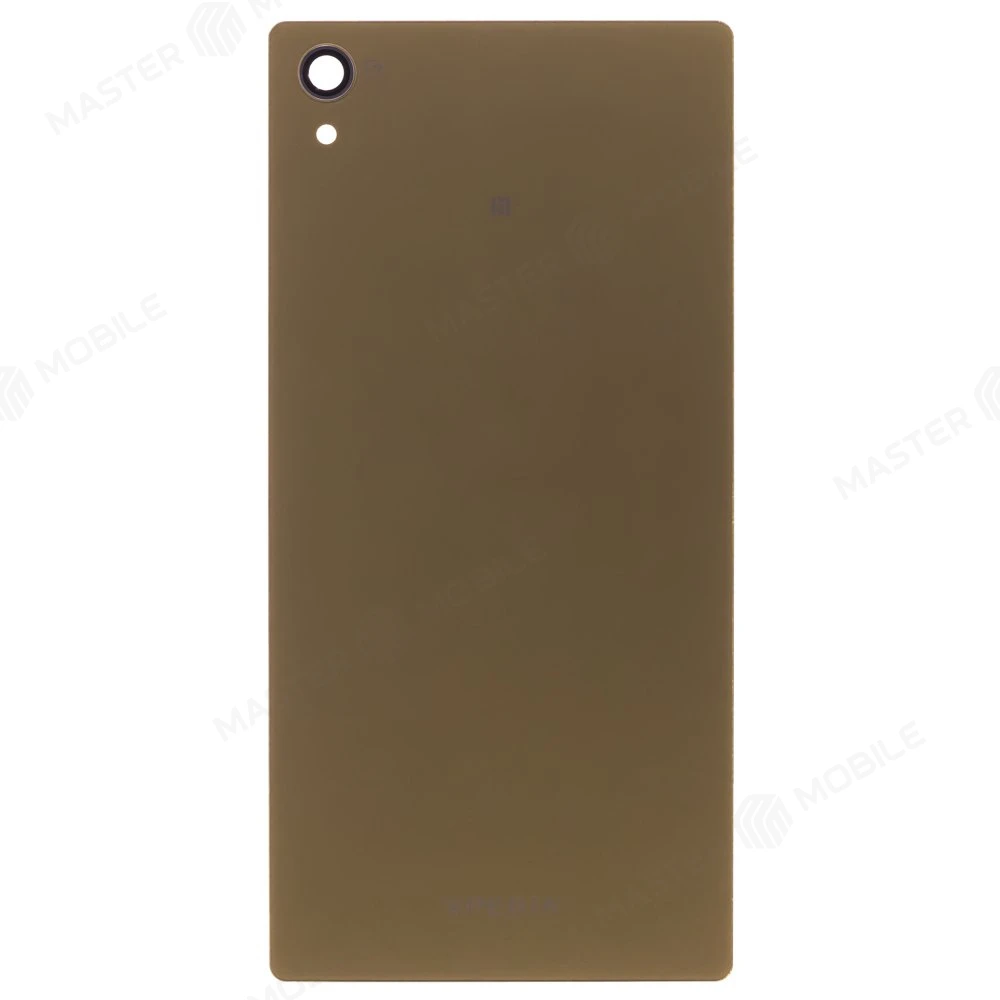 Задняя крышка для Sony E6853 Xperia Z5 Premium/E6833/E6883 Xperia Z5 Premium Dual (золотистый) фото №1