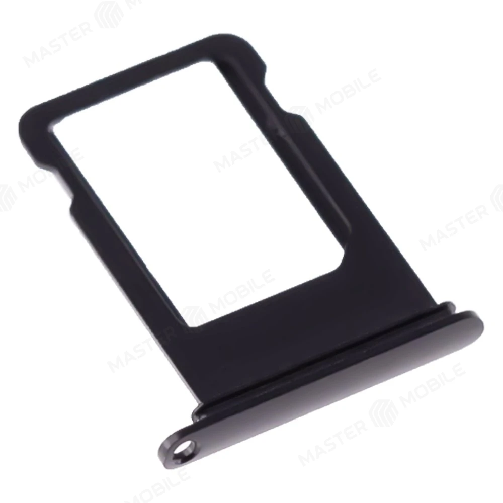 Держатель сим-карты для Apple iPhone 7 (черный глянец) фото №3